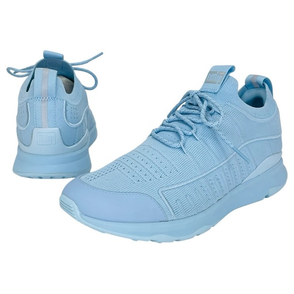 Fitflop Vitamin Knit Nylon Cool Blue Womens Sneakers Size 8M - Picture 7 of 10